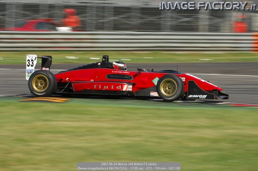 2007-06-24 Monza 144 British F3 series